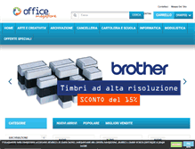 Tablet Screenshot of officemegastore.it